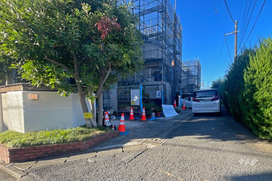 敷地の出入り口