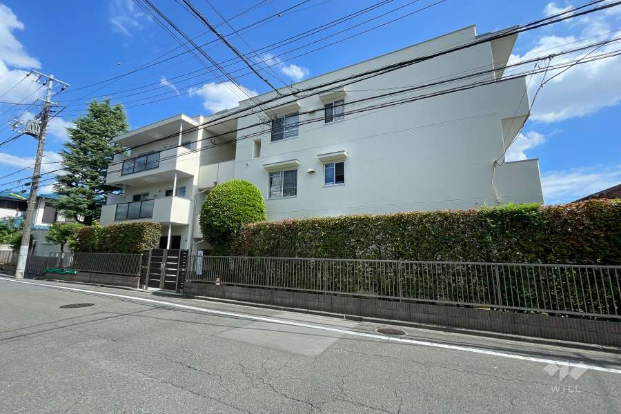 上用賀リッツハウスの外観（南西側から）