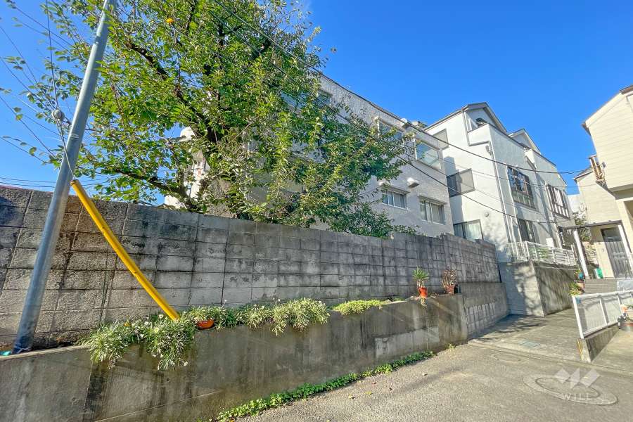 馬事公苑南サンハイツの外観（南側から）