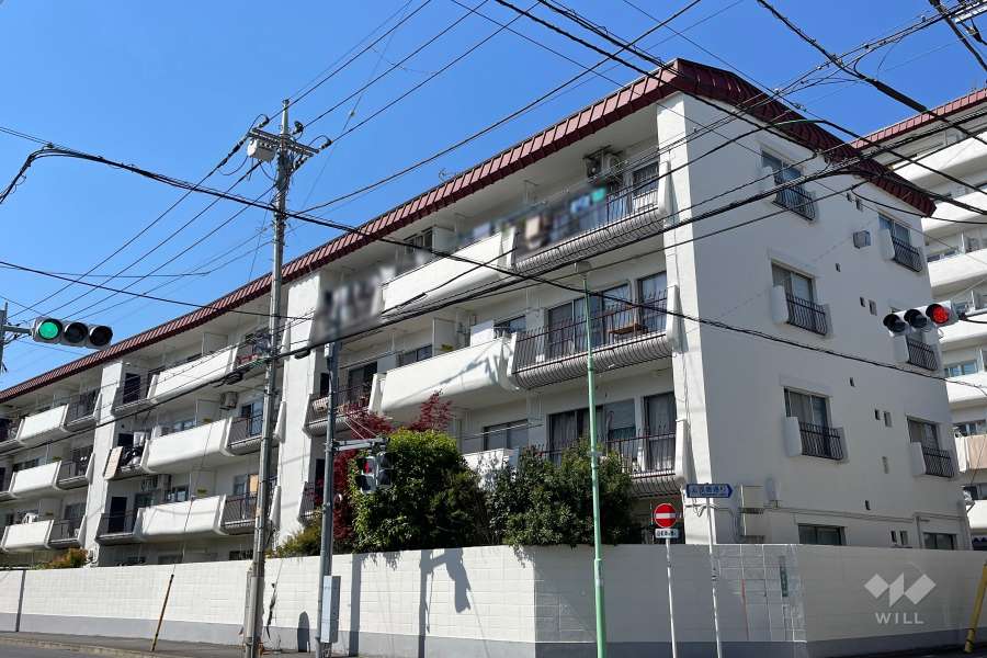 玉川サンケイハウスの外観（南東側から）　　