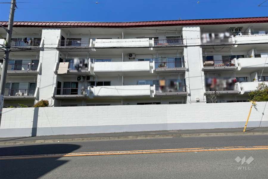 玉川サンケイハウスの外観（南側から）　　