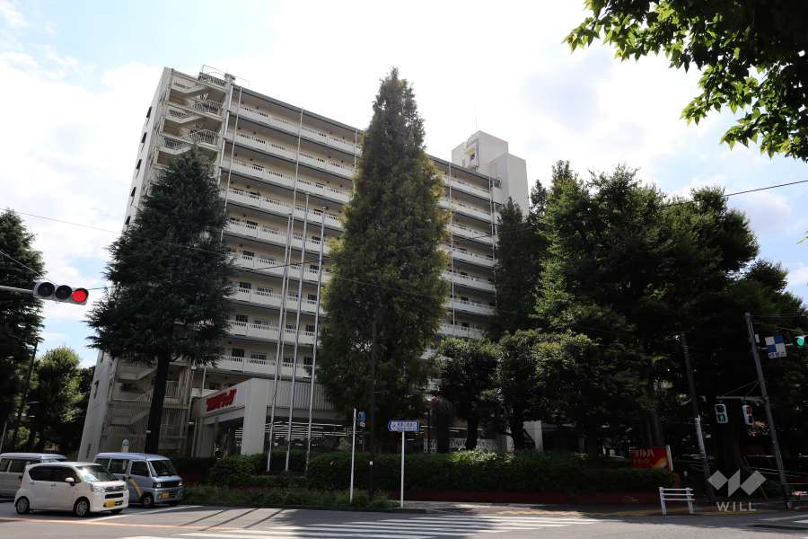 パシフィック馬事公苑前の外観（北東側から）