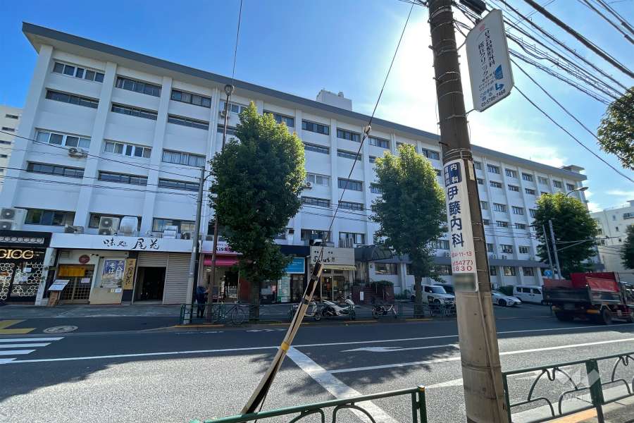 馬事公苑前住宅の外観（北東側から）