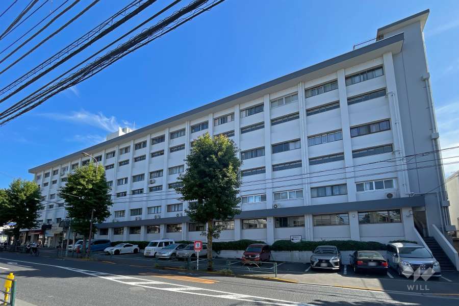 馬事公苑前住宅の外観（北西側から）