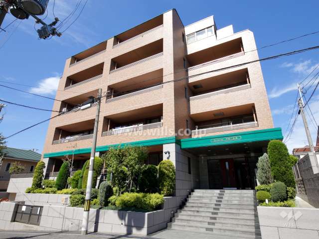 ヴェルビュ芦屋三条南の外観（南東側から）