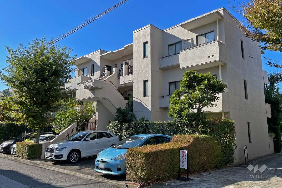 上用賀タウンホームの外観（北東側から）