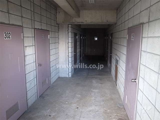 建物1階にあるトランクルーム