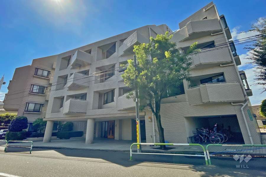 パークハイム新町三丁目の外観（東側から）