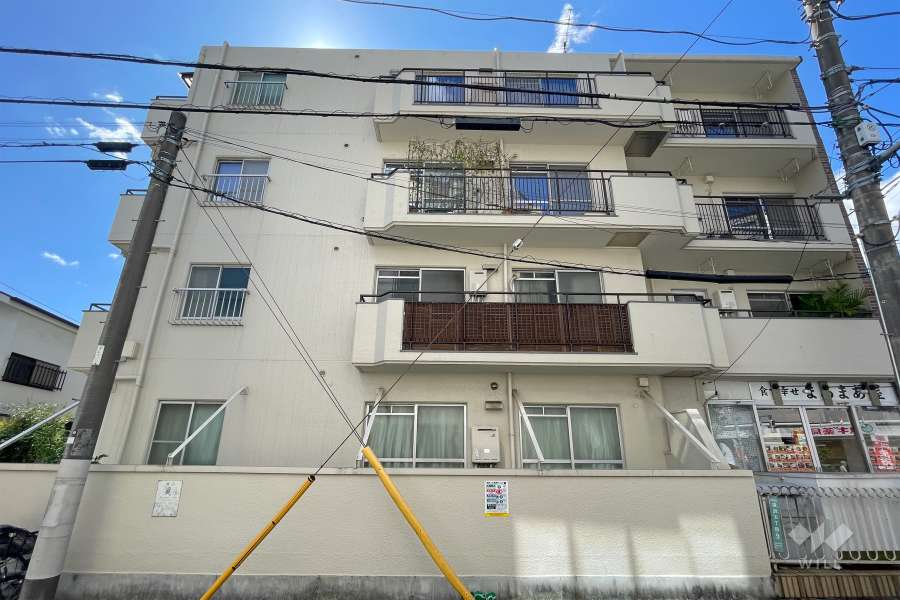 パーセル深沢の外観（東側から）　