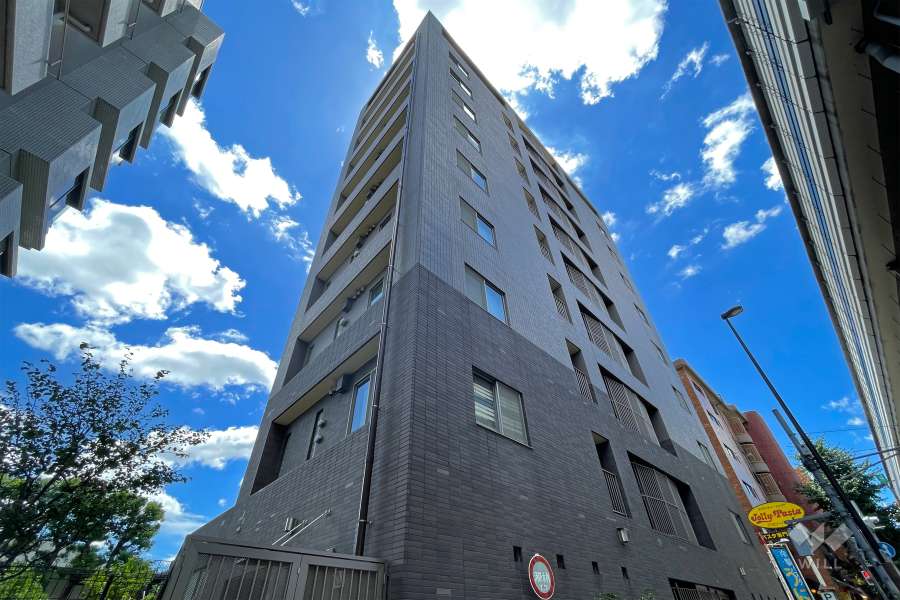 ヴェルビュ深沢の外観（北東側から）