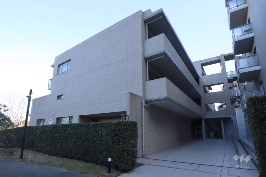 深沢ハウスG棟の外観(南西側から)