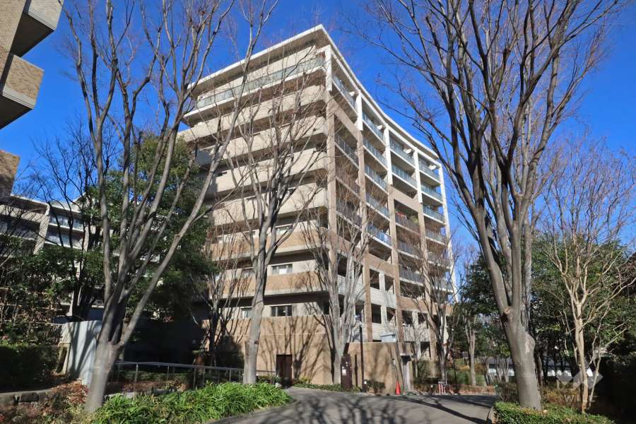 深沢ハウスL棟の外観（南側から）