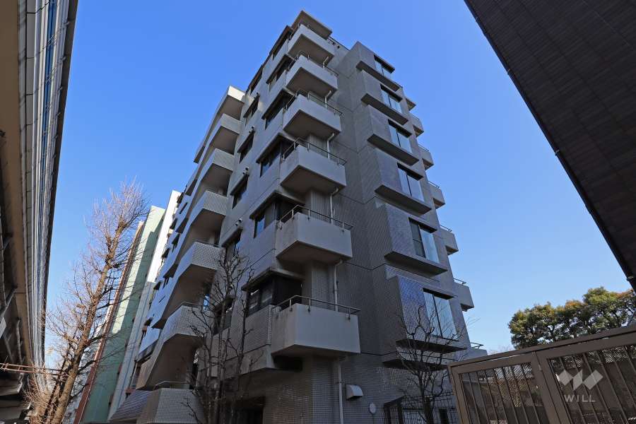 コートアコート深沢の外観（西側から）