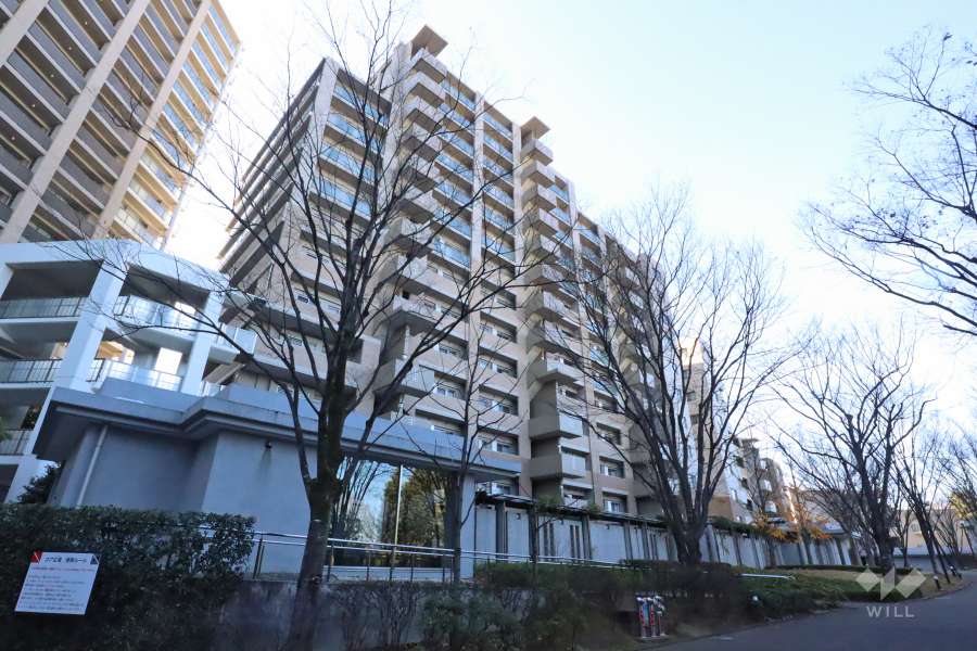 深沢ハウスC棟の外観（北東側から）