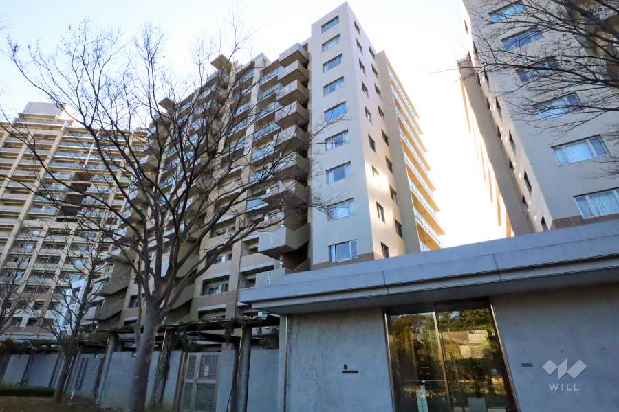深沢ハウスC棟の外観（北側から）