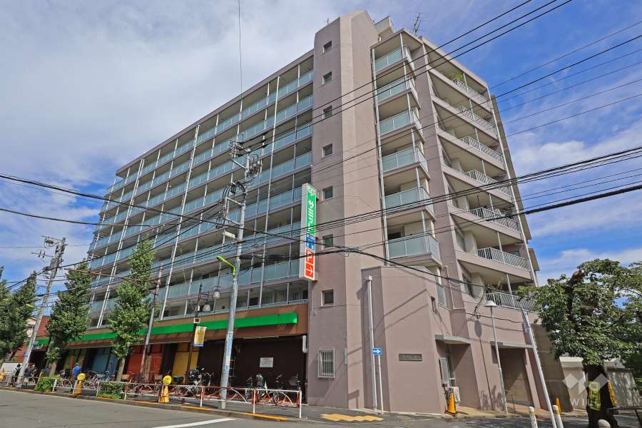 深沢ハイムの外観（南西側から）
