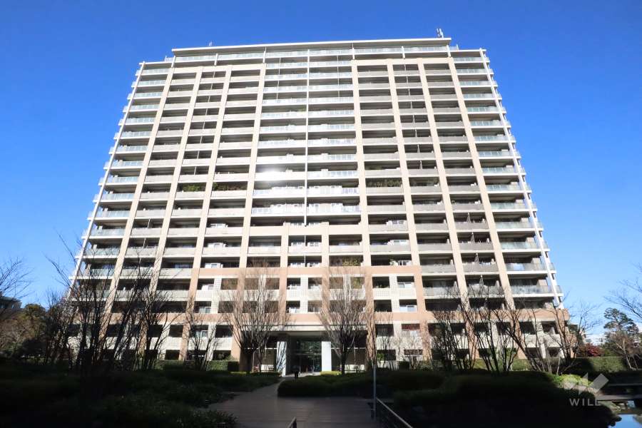 深沢ハウスＤ棟の外観(南側から)