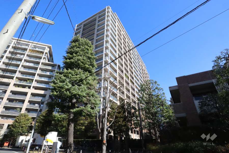 深沢ハウスＤ棟の外観(南西側から)