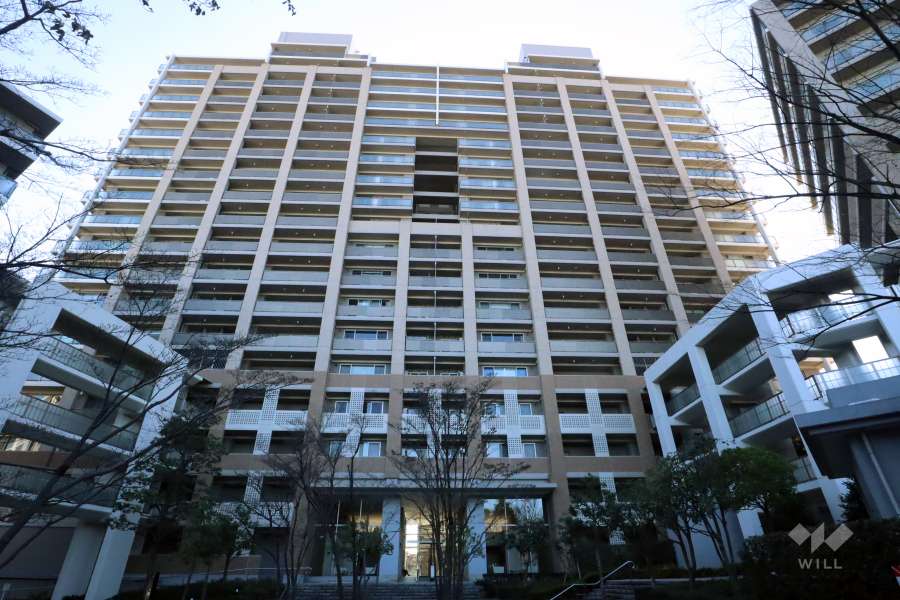 深沢ハウスＤ棟の外観(北側から)