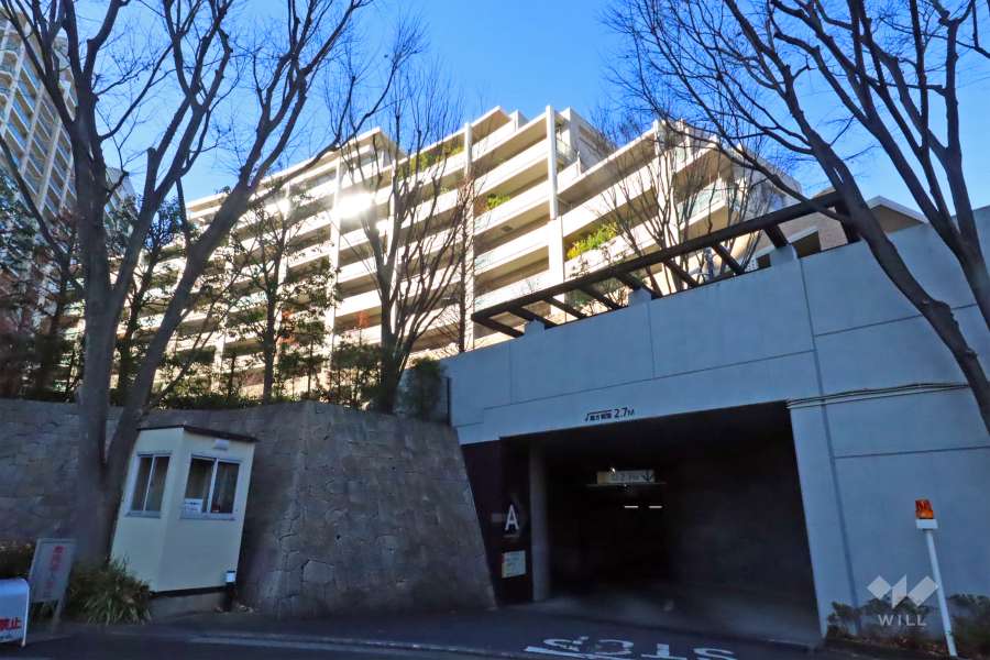 深沢ハウスE棟の外観（東側から）