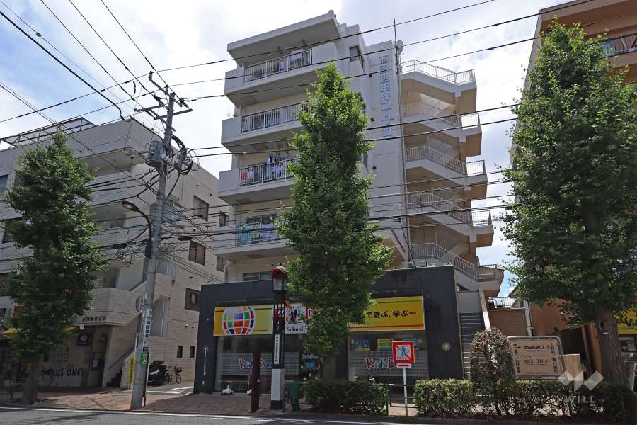 藤和世田谷コープ3の外観（北西側から）