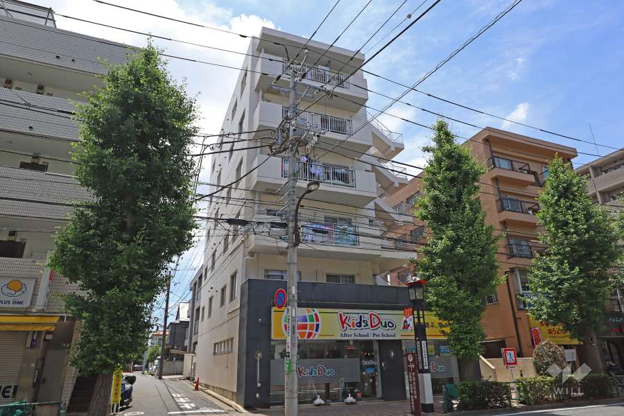 藤和世田谷コープ3の外観（北東側から）