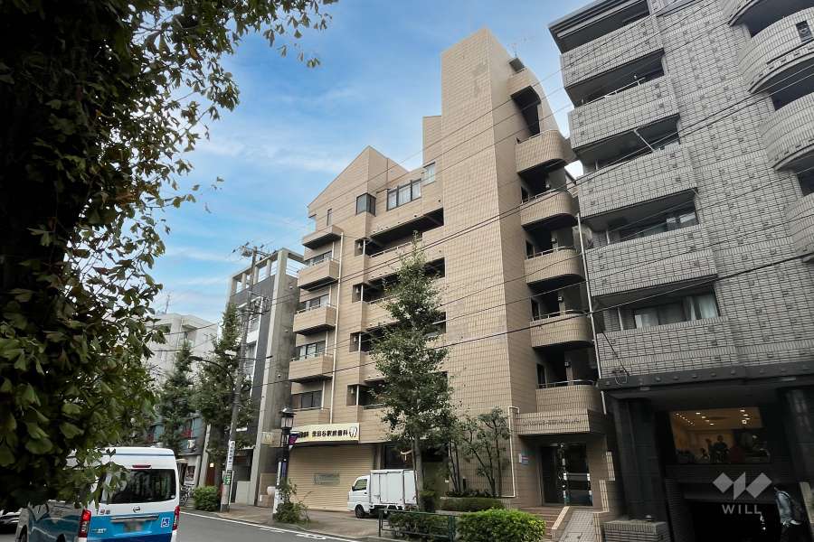 アベニュー世田谷（世田谷1丁目）の外観（北西側から）