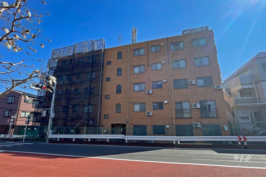 アーバンヒルズ世田谷桜通りの外観（西側から）