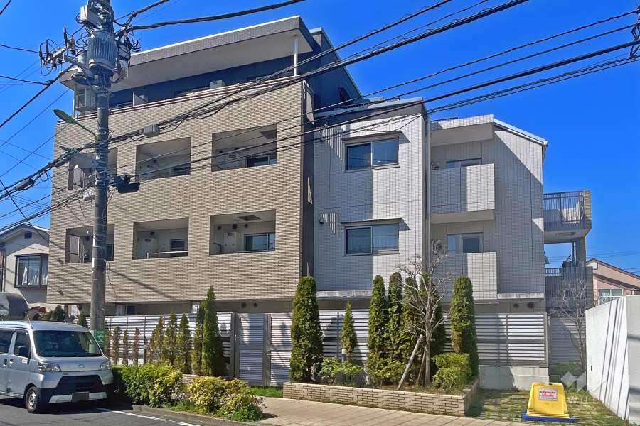 アルファステイツ世田谷一丁目の外観（北東側から）