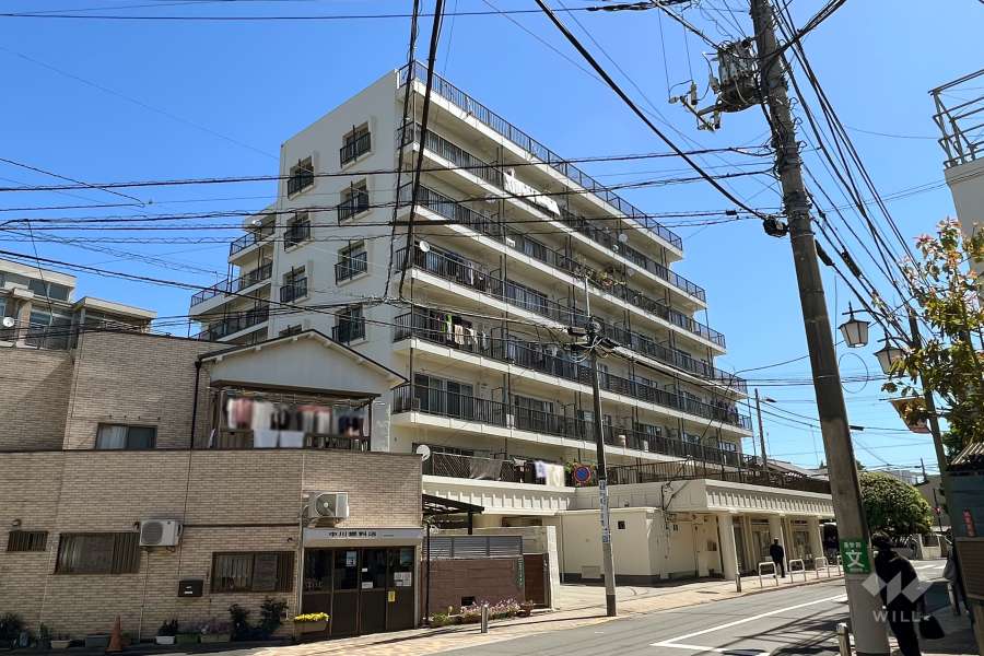 パルテノン上町の外観(南西側から)