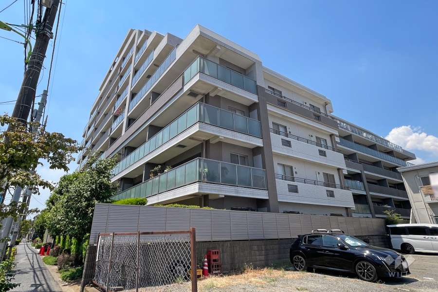 イトーピア桜新町イストハウスの外観（南東側から）