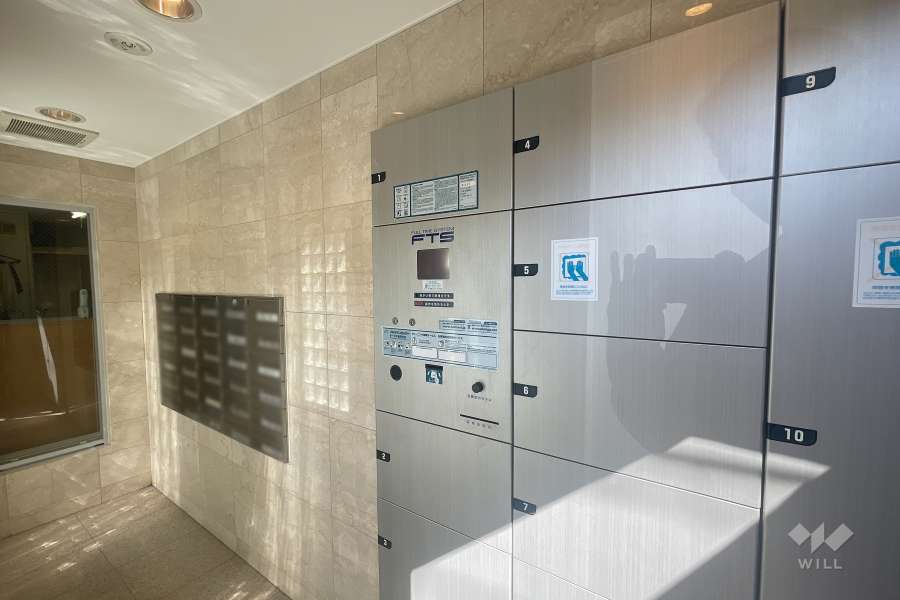 集合ポストと宅配ボックス