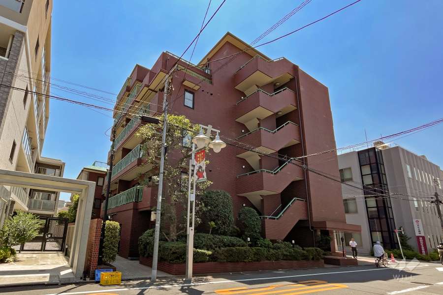 ライオンズガーデン世田谷の外観（北東側から）