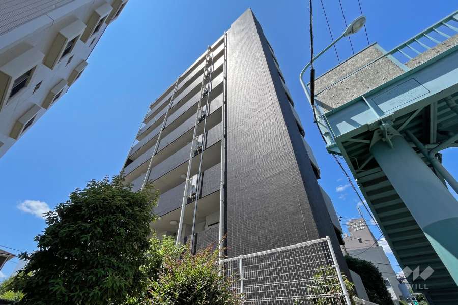 シンシアフォーディーエフフォートの外観（南東側から）