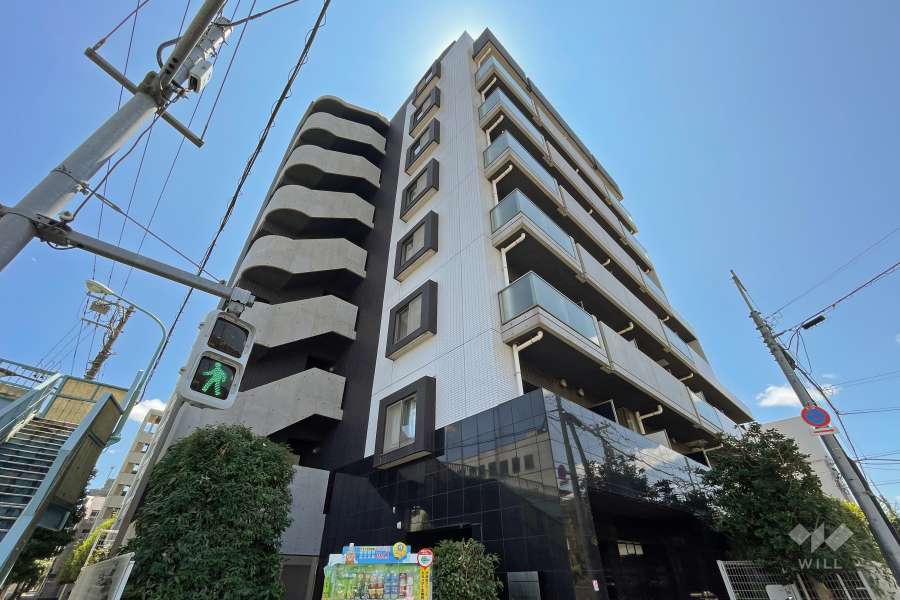 シンシアフォーディーエフフォートの外観（北東側から）