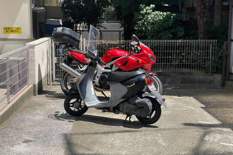 バイク置場