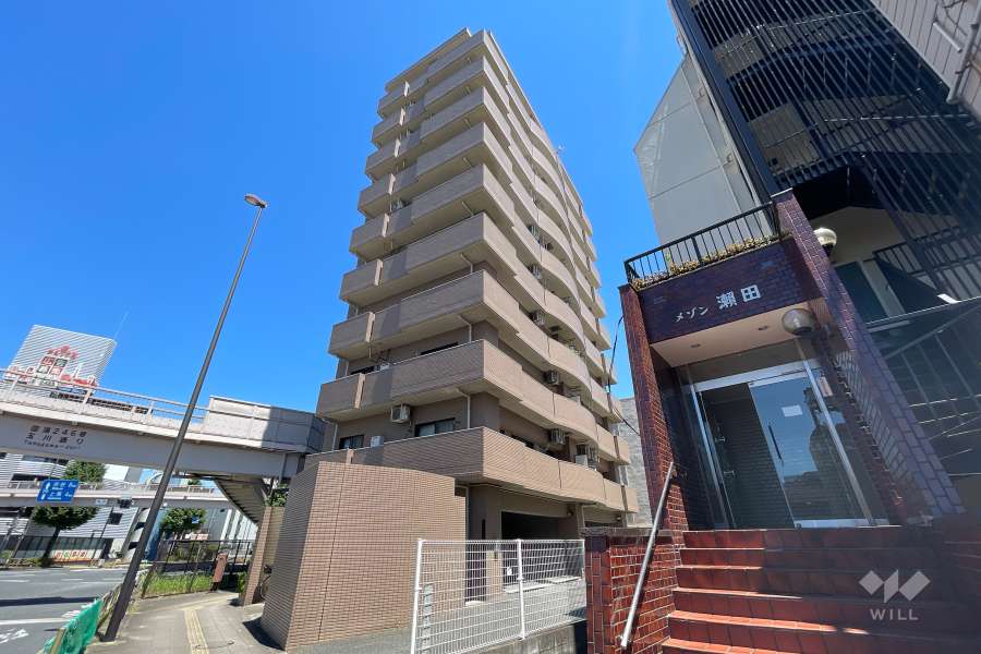 マイキャッスル用賀シティーコアの外観（南西側から）