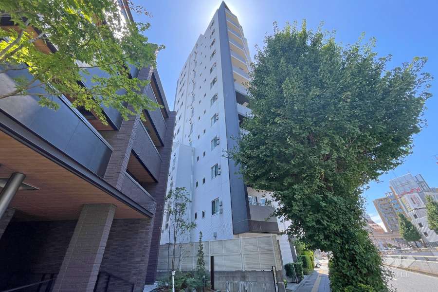 シティインデックス用賀の外観（北東側から）