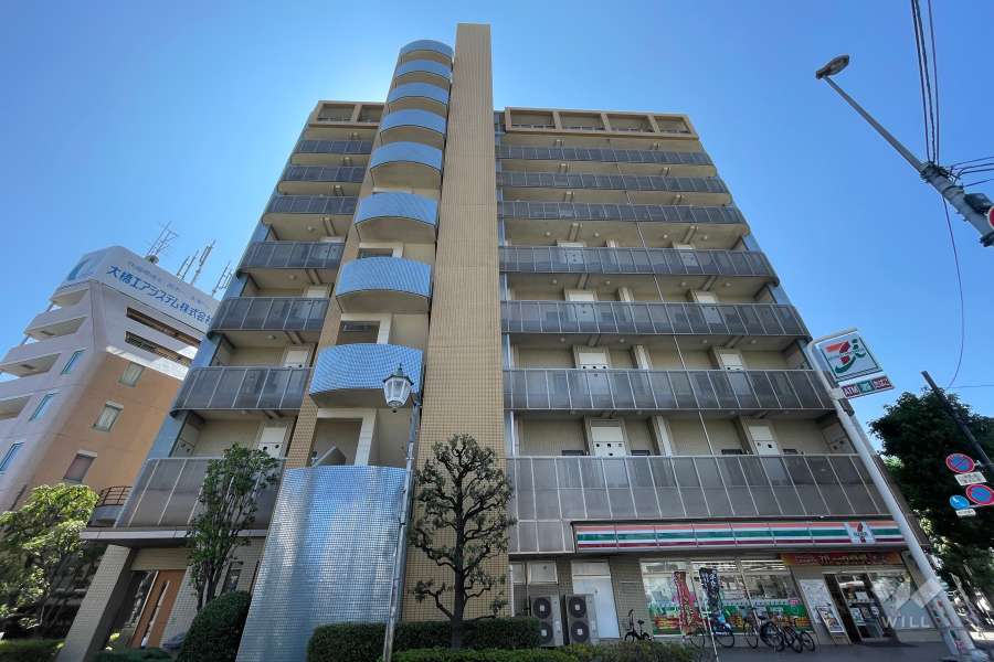 イトーピア用賀の外観（東側から）