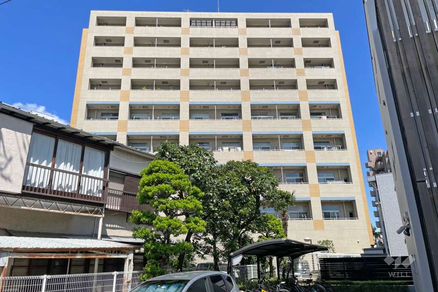 イトーピア用賀の外観（西側から）