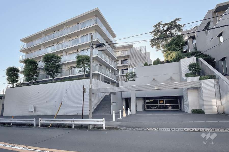 ピアースコード二子玉川の外観（北東側から）