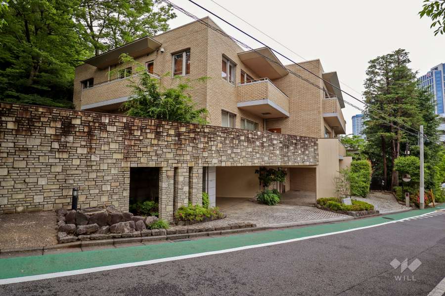 東急ドエルプレステージ瀬田サウステラスの外観（北西側から）