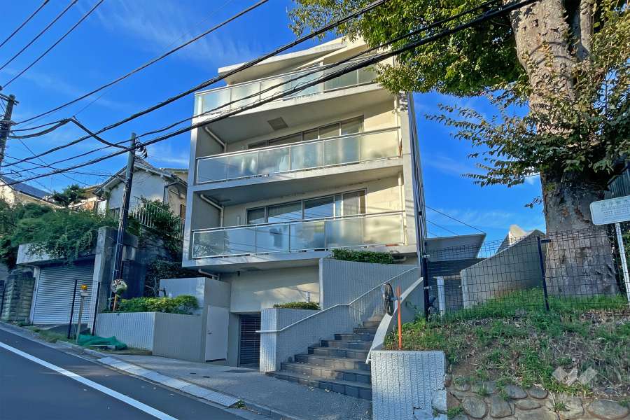 テラスドハウス瀬田の外観（南東側から）