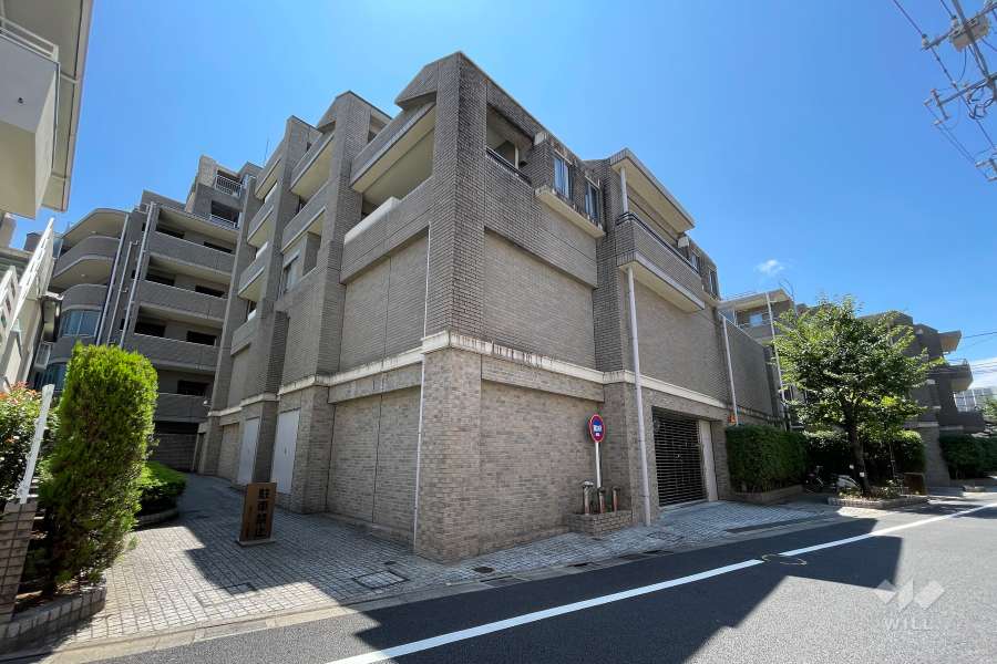 瀬田シティハウスの外観（北東側から）