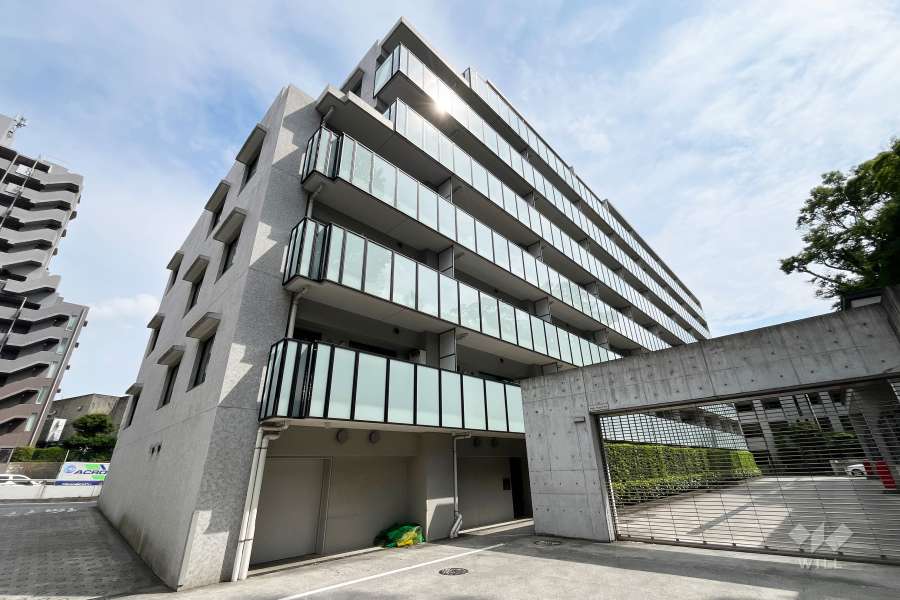 ザ・パークハウス二子玉川ガーデンの外観（北西側から）