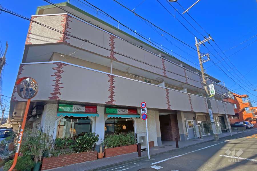 ハイライフ瀬田の外観（北側から）