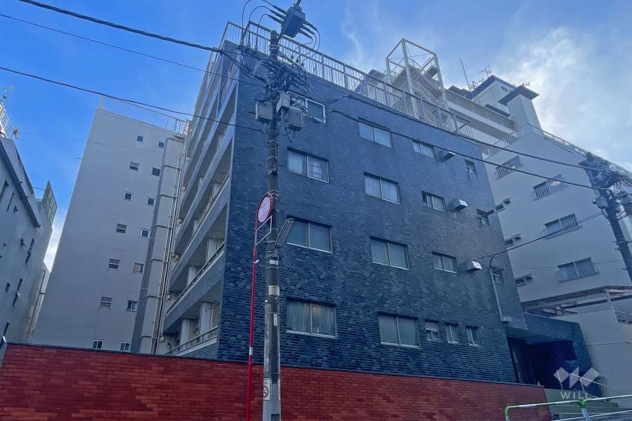 成城コーポの外観（北東側から）