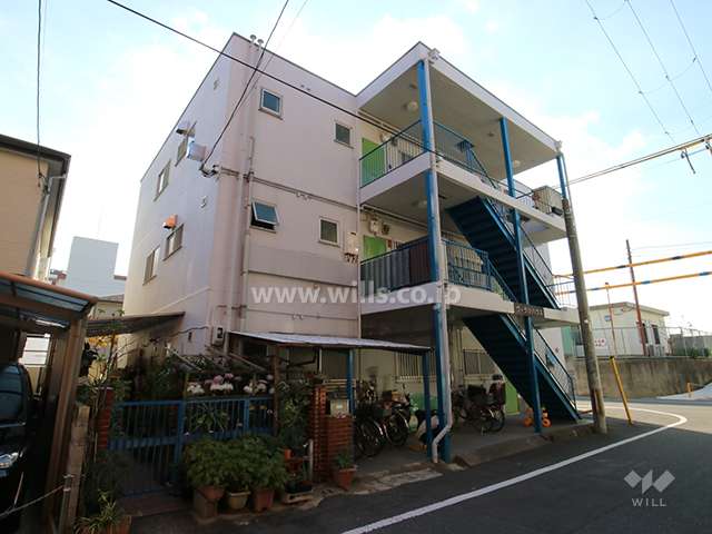 ヴィラジハウスの外観（北東側から）