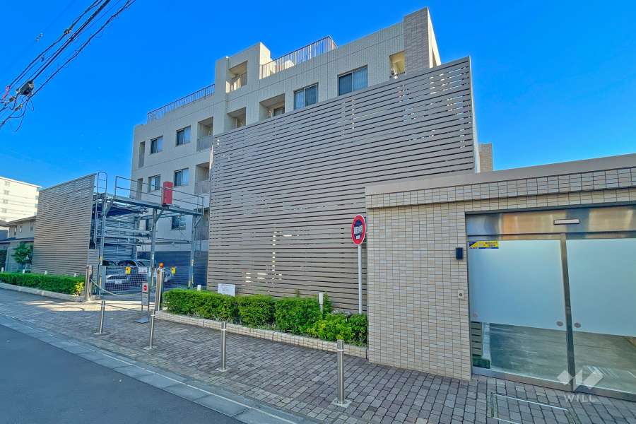 クレヴィア成城の外観（北西側から）