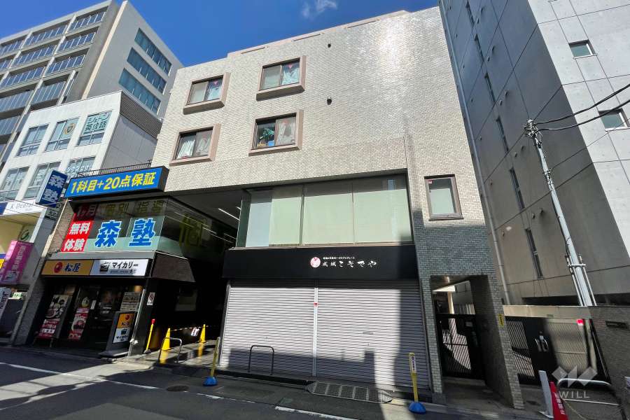 成城学園ビューハイツの外観（南東側から）